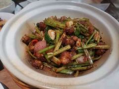 孜然沙煲掌中宝-上关雪東北菜(中房金谊店)