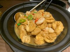 虾仁衡山油豆腐-汤家茗苑·精致私房菜(白沙店)