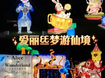 爱丽丝梦游仙境中国首次灯展就在郑州