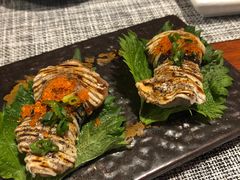 火炙黑毛牛舌寿司-松羽料理(国大店)