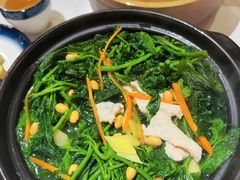 鸡汤浸桑苗-猪腰一家·地道佛山菜(盐步店)