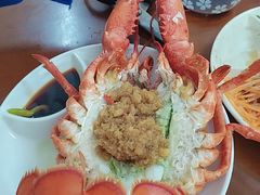蒜蓉蒸波士顿龙虾-强记龙虾钳(定安里店)