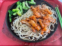 黑椒鸡拌面-北京大学-燕南食堂