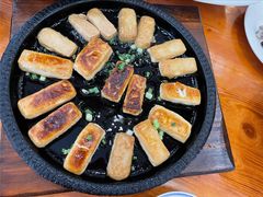 铁板毛豆腐-环秀楼(黄山呈坎店)