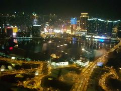 夜景-澳门旅游塔360°旋转餐厅(南湾湖广场店)