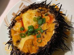 海胆黄蒸蛋-船歌·鱼水饺青岛菜(闽江二路店)
