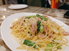 培根蛋黄奶油面-BISTROFIORE美伊娜(伊犁南路店)