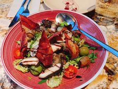 培根菌菇沙拉-BROWNSTONE布朗石西班牙餐厅(富城店)