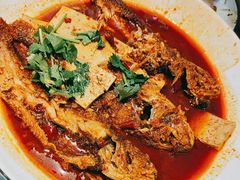 黑龙口山泉豆腐烧黄鱼-叁宝烤肉·西安烧烤(东三爻店)