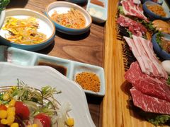 -明洞阿姨·韩式酱蟹烤肉·创意料理(三元桥店)