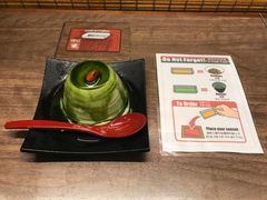 抹茶杏仁豆腐-一兰拉面(梅田阪急东通店)