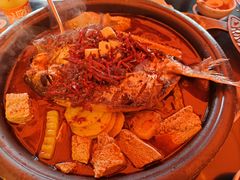 -探鱼·鲜青椒爽麻烤鱼(广州欣荣广场店)