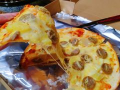 香肠土豆色拉酱披萨-VITELLO意大利料理(崂山路店)
