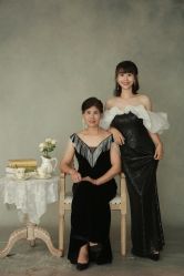 -时光纪亲子全家福照相馆(静安店母女写真父母纪念照)