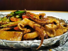 三巴酱铁板炒鱿鱼丝-多多旺港式茶餐厅(新区店)