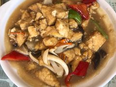 东坡豆腐煲-天天向上素食餐厅(五台山店)