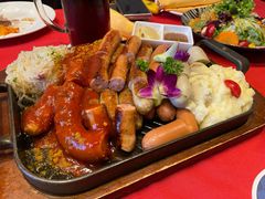 香肠拼盘-申德勒加油站餐厅(三里屯北小街店)