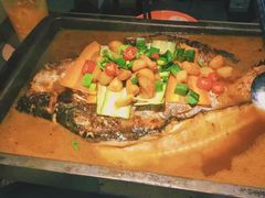 凌波鱼-探鱼·鲜青椒爽麻烤鱼(中天广场店)