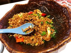 海鲜鱿鱼炒饭-凯萨印象铁板烧(苏州中心店)