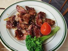 西班牙酱烤梅花猪排-桃花江餐厅·江景-约会·聚会