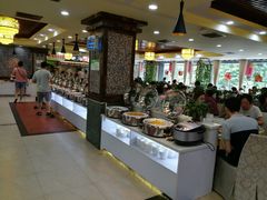 自助取餐区-众善素食(佛平五路店)