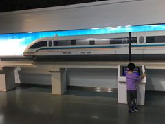 -龙阳路磁悬浮列车总站-停车场