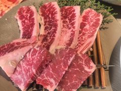 -草家酱蟹炭火烤肉店(珲春南路一店)