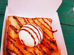 香草冰淇淋厚吐司-阿信厚吐司(曾厝垵店)