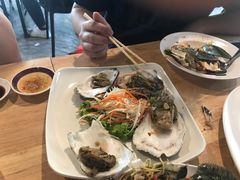 -班赞海鲜市场胖阿姨加工点