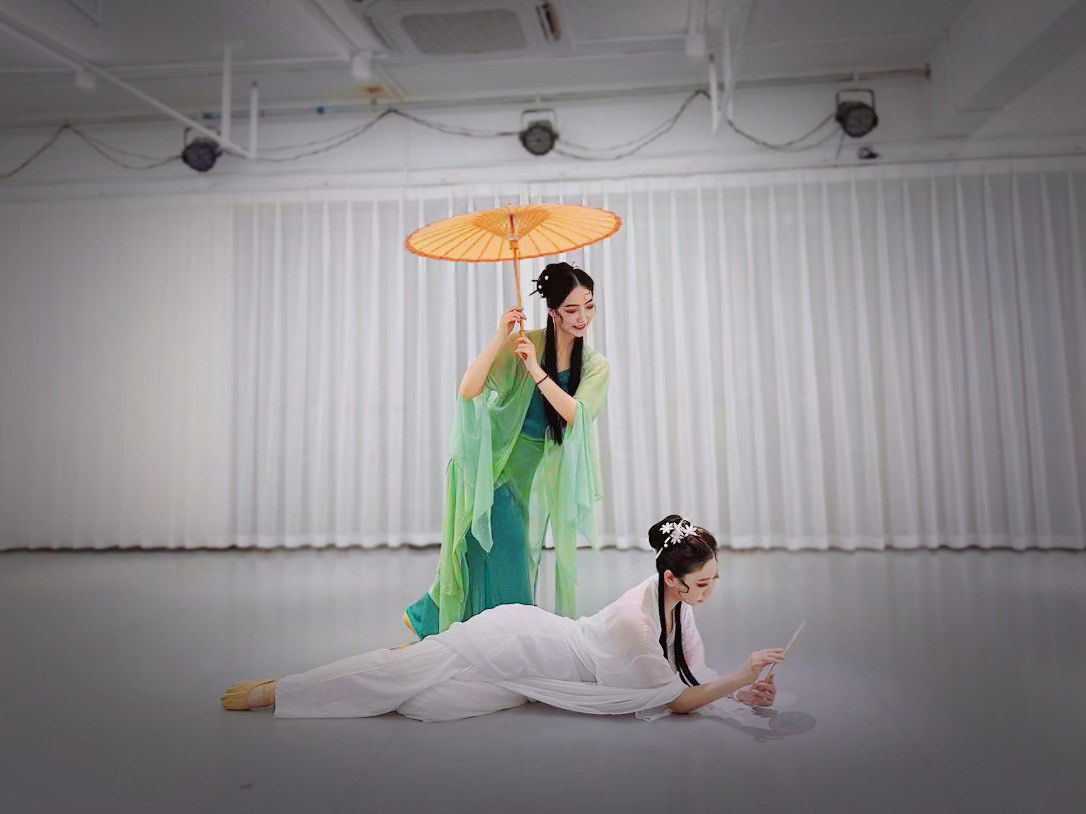 古典舞 #双人舞#雨后 #青蛇#白蛇