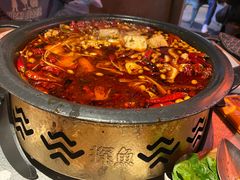 重庆豆花烤鱼-探鱼·鲜青椒爽麻烤鱼(广州花都来又来店)