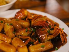 毛蟹炒年糕-建国328 本帮小馆·面馆
