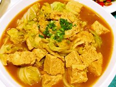 白菜炖冻豆腐-海鲜码头