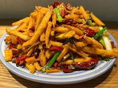 干煸藕丝-静一餐厅·湖北菜(前门店)