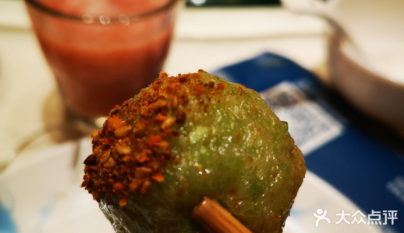 虾爬子锅贴实实惠惠的看到都是虾爬子肉。真的很好吃