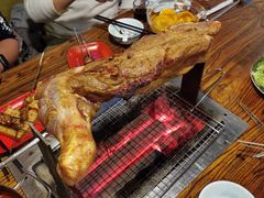 烤羊腿-柿子树炭烤羊腿(金台路店)
