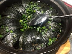 南瓜焖肉煲-南山饭店(阳明古镇店)