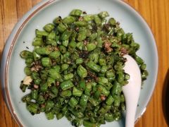 橄榄菜炒豆角-禾珍珠家常小馆(河南博物院店)