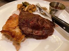 鸡扒拼黑椒牛扒-卡朋西餐(扬名广场店)