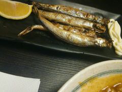 烤多春鱼-日本料理神拉面