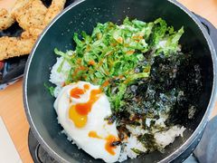 蒜香鱿鱼拌饭-鱼籽村秘制拌饭(崇文门店)