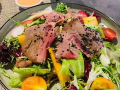 香芒牛肉沙律-喜洲吧·江畔老船厂·庭院餐厅(喜临院店)