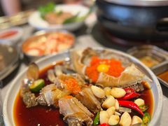 -草家酱蟹炭火烤肉店(珲春南路一店)