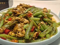 椒贝肉炒鸡蛋-老街坊海鲜家常菜(新城路店)