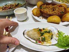 蒜蓉海蛎子-渔家大院·胶东海鲜·老牟平烧烤餐厅(德胜店)