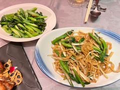 鸡蛋菜心炒粿条-大中华希尔顿酒店·兰亭潮中餐厅·粤菜