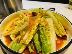 炝汁脆生菜-浩爷羊蝎子火锅(望京店)