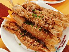 -班赞海鲜市场胖阿姨加工点
