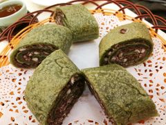 绿茶红豆薄撑-顺德人家食府(黄金广场店)