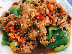 青椒牛肉-老杨饭店(万科里店)